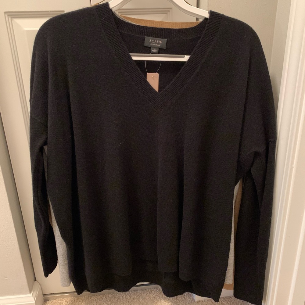 Black, Grey and Tan VNeck Sweaters